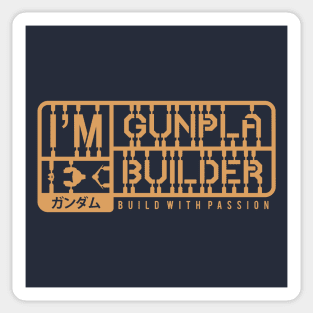 I'M Gunpla Builder Gold Sticker